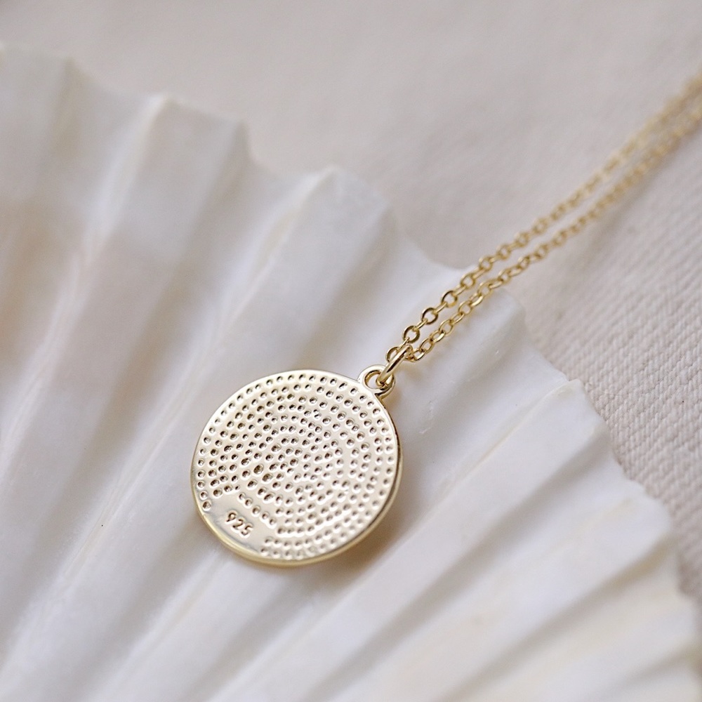 Evil Eye Necklace | 14k Gold Plated - Picture 7 of 9